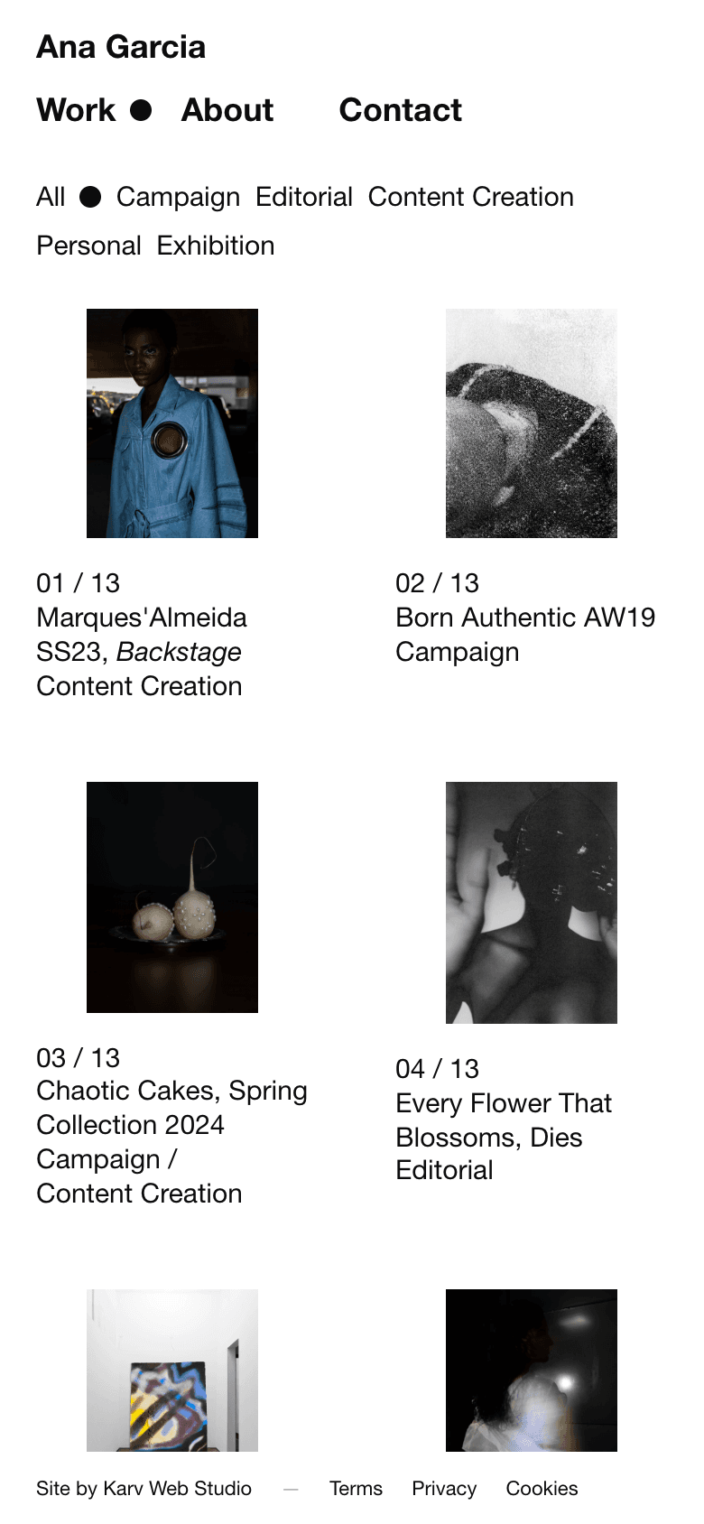Ana Garcia (pressfortrash) mobile view